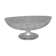 Compotier coupe sur piédouche verre soufflé taillé