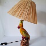 Zoomorphic ceramic lamp