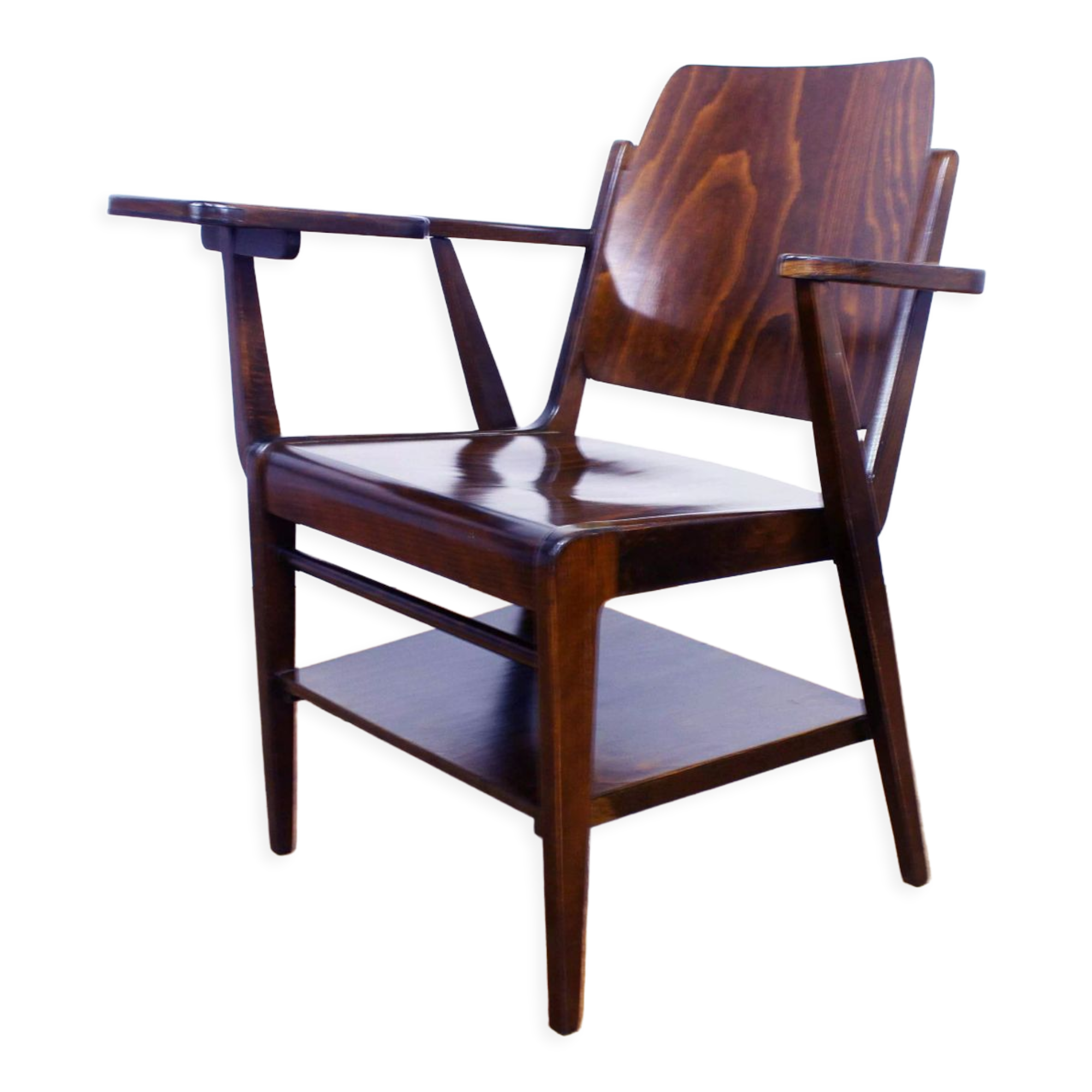 Austrian armchair with Austro Sessel tablet