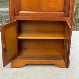 Louis Philippe secretary in solid wood with satin finish