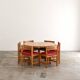 Set of 6 "Asserbo" dining chairs in pine by Borge Mogensen for Karl Anderson & Söner