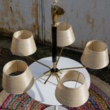 Vintage brass chandelier