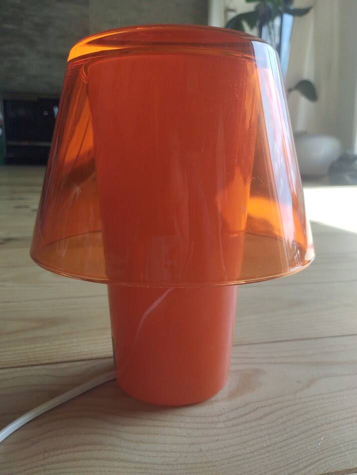 Ikea Gavik orange lamp – vintage design from the 70s/80s.
