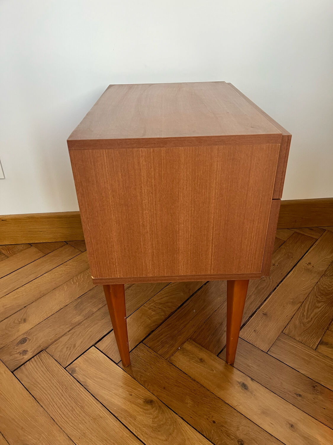 Scandinavian-style bedside table