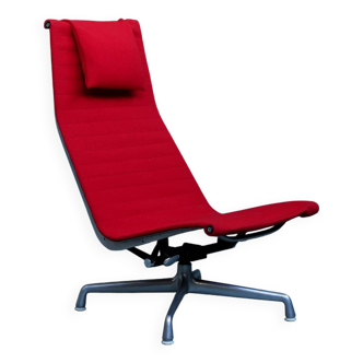 Fauteuil Lounge en Aluminium EA125 par Charles & Ray Eames pour HERMAN MILLER