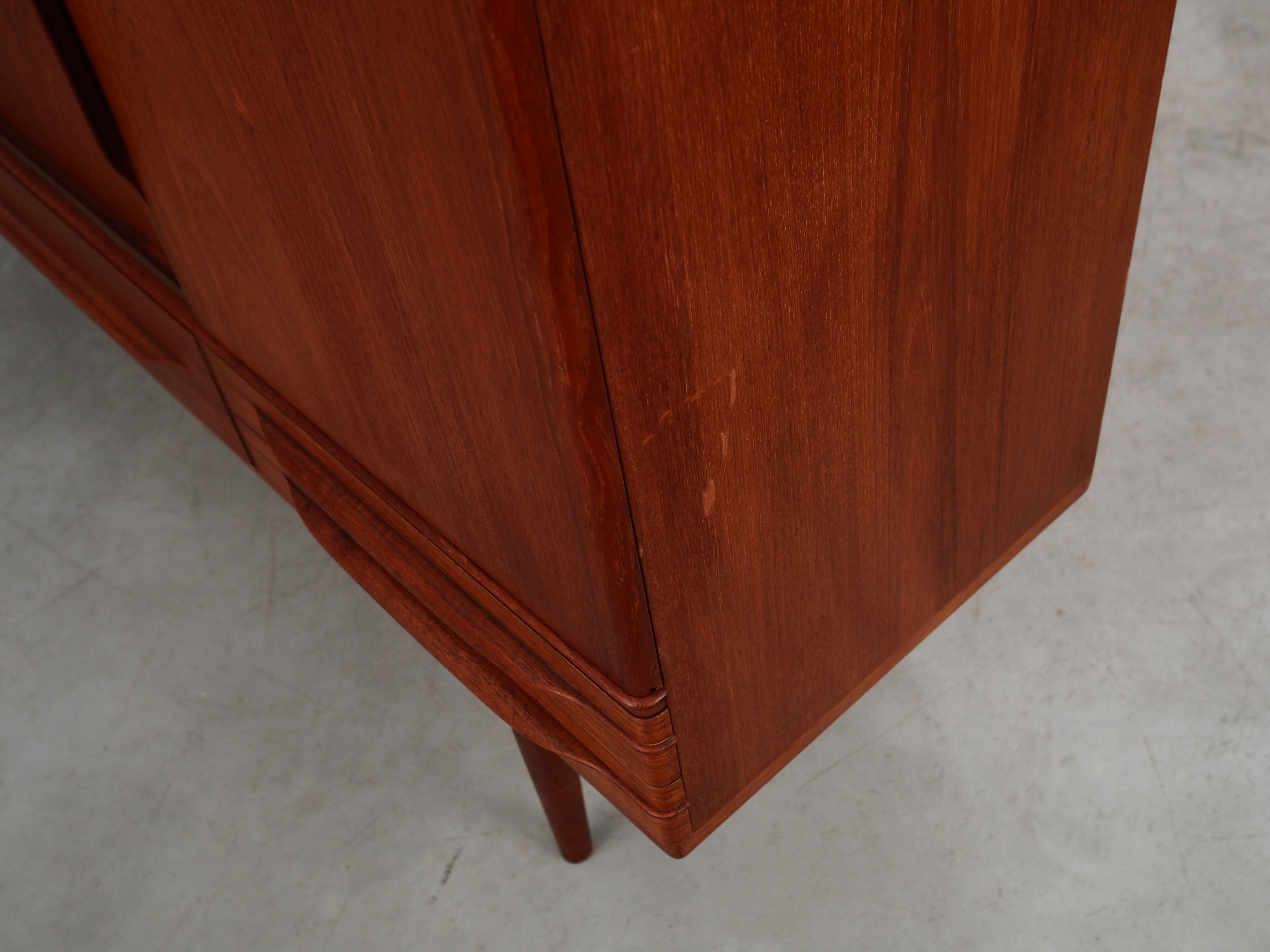 Teak highboard, Danish design, 1960s, designer: Johannes Andersen