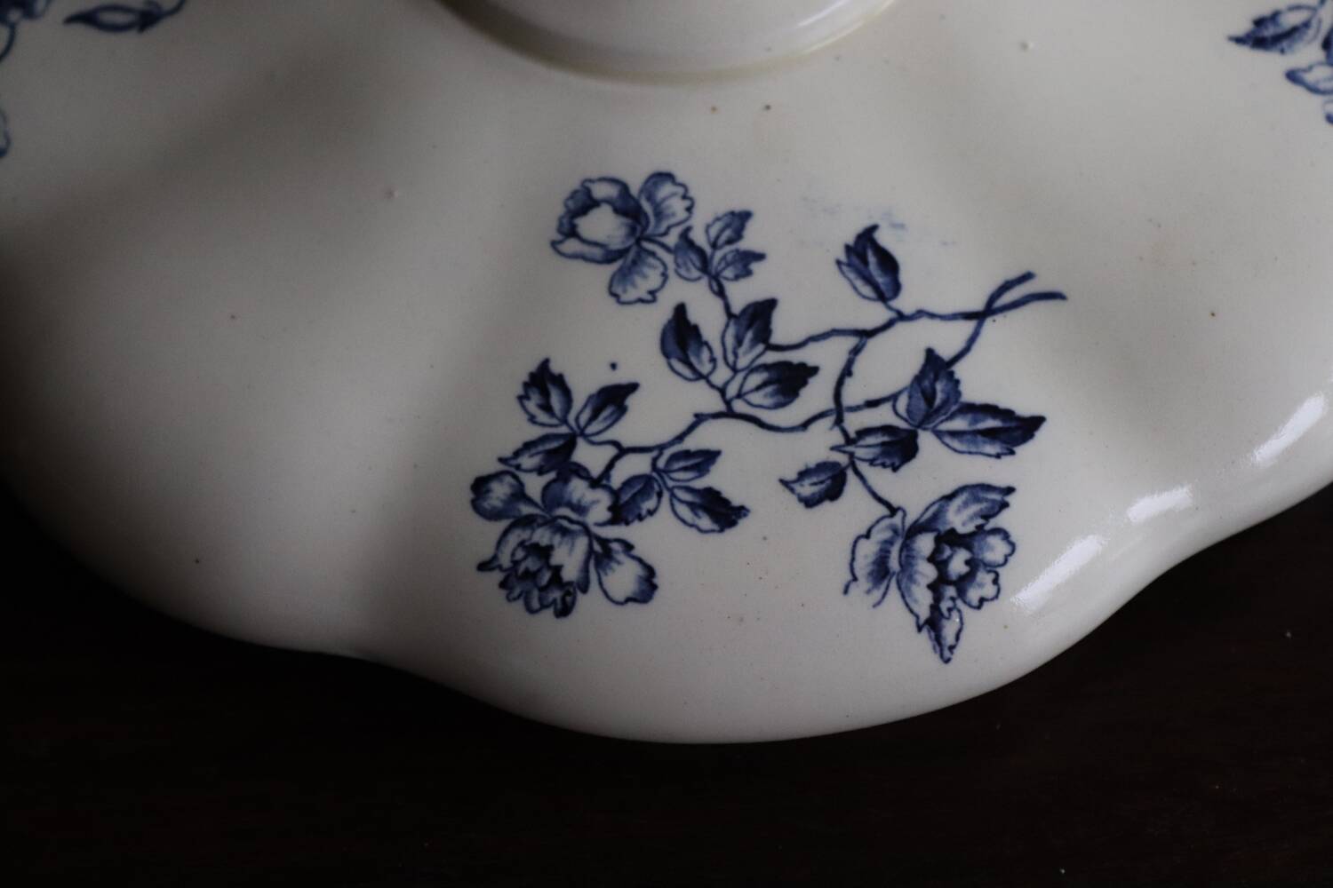 Iron earth compote bowl