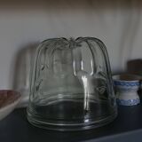 Paire d'anciens moules cannelés en verre. Moules à kouglof / Moules à confitures