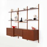 Teak shelving unit, Danish design, 1960s, designer: Poul Cadovius