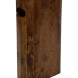 Porte-parapluies vintage en bois, design minimaliste des années 1960