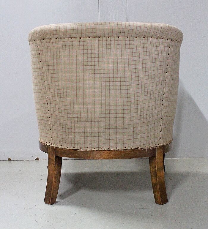 Mahogany armchair, Art Deco 1930