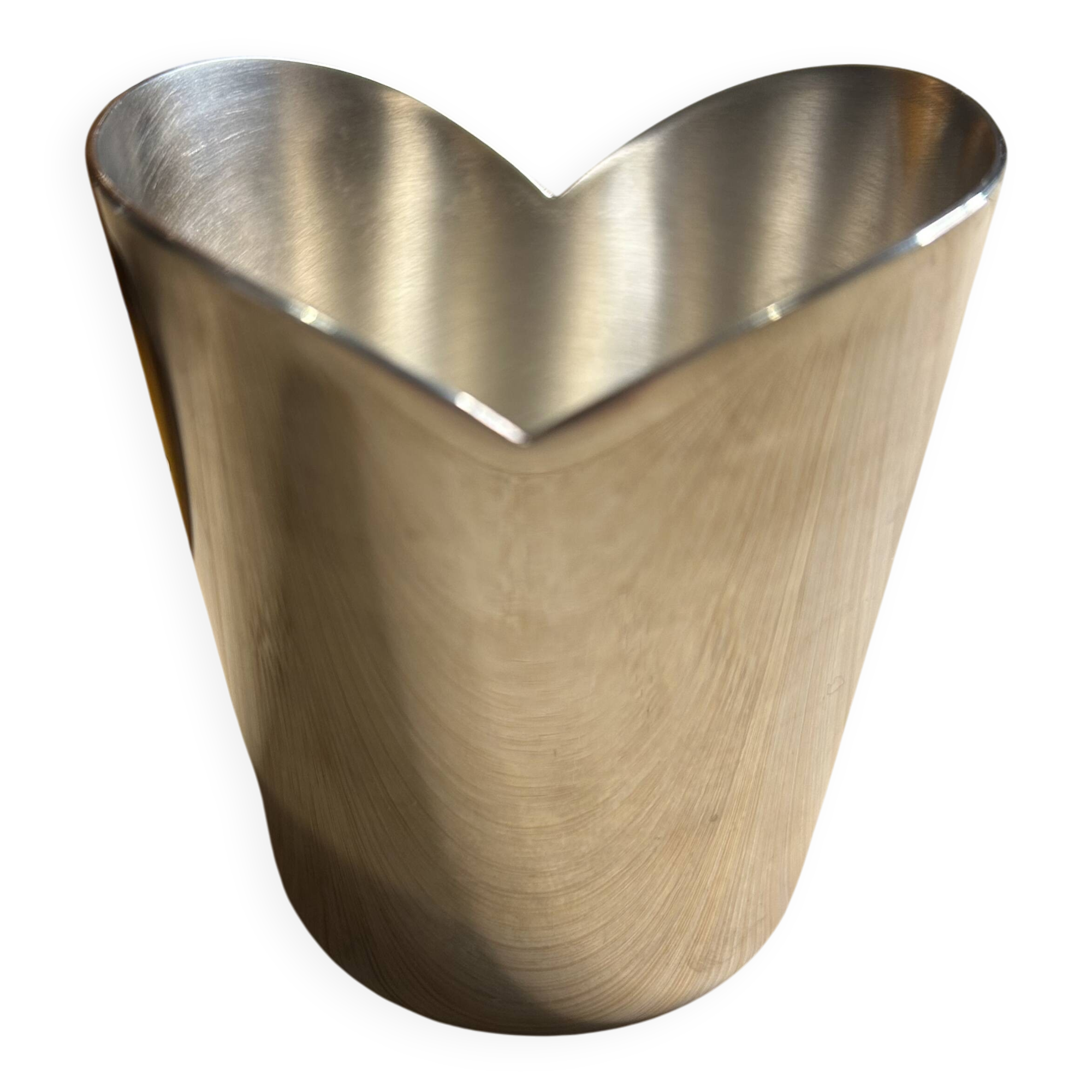 Silver-plated metal timbale Christofle