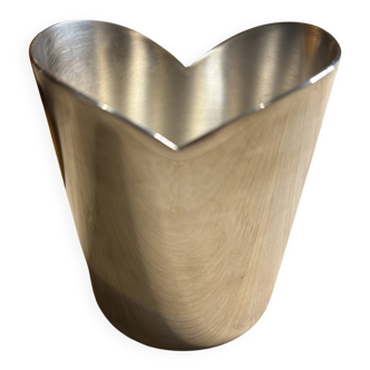 Silver-plated metal timbale Christofle