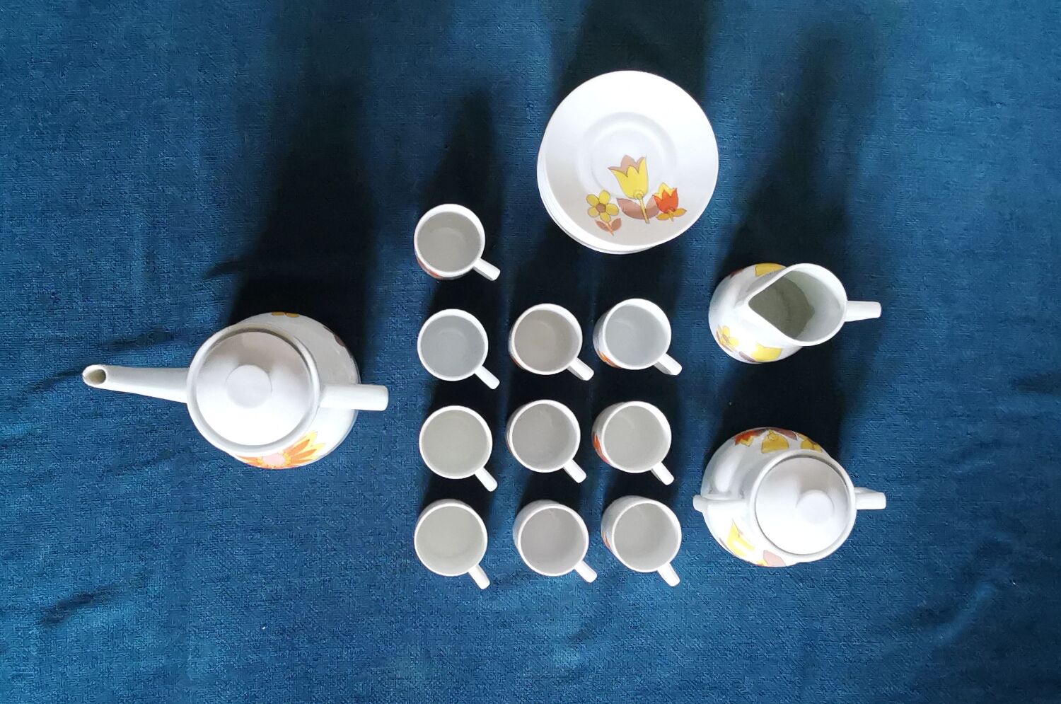 L. Lorioux coffee set 10 cups