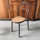 Set of 2 Mobilor chairs - 1950's - metal and wood