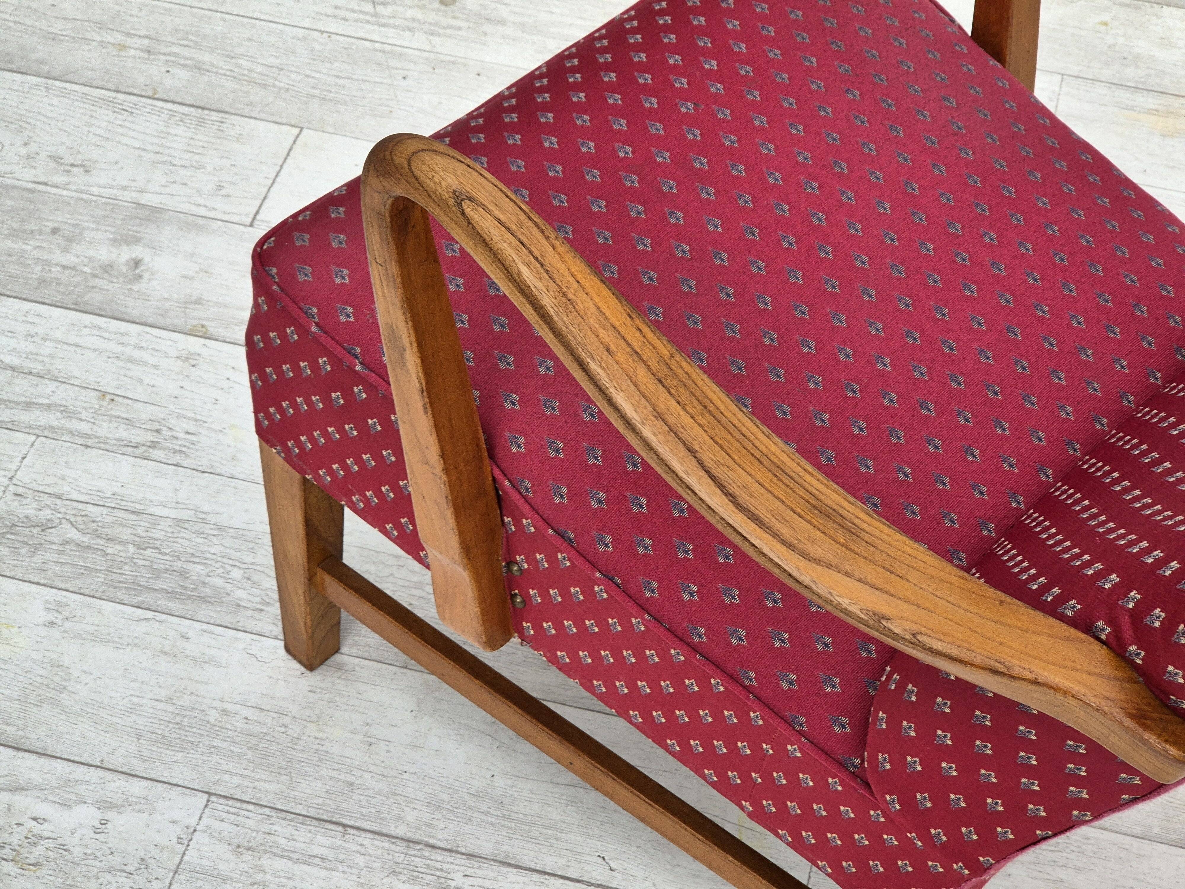 1970s, Scandinavian chairr, original very good condition, ash wood.