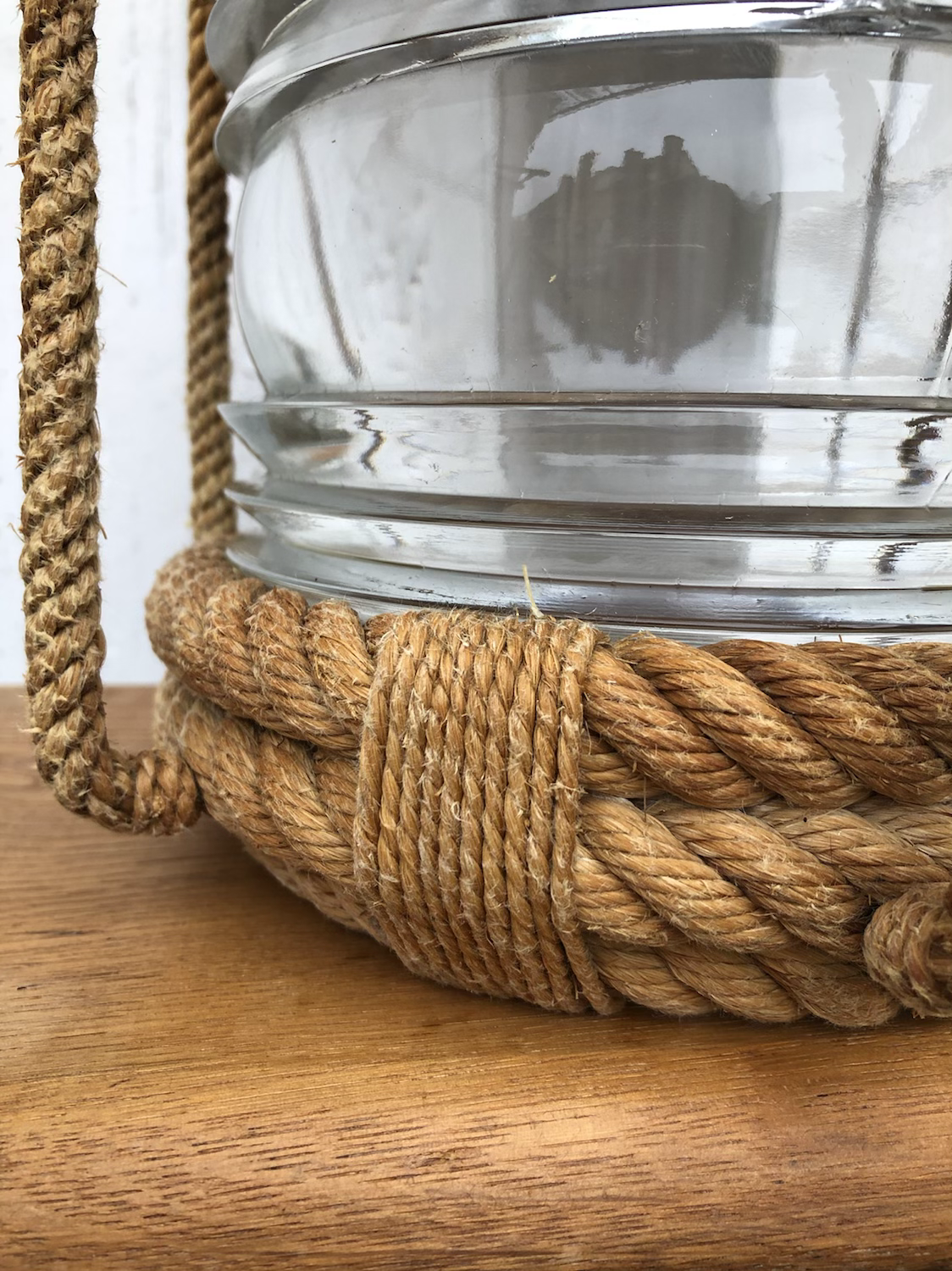 Rope lantern lamp