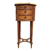Chevet de style Louis XVI en chêne