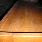 Armoire secrétaire, placage de chêne 1960