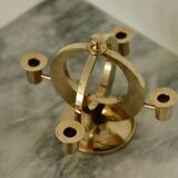 Candélabre suédois en laiton par Arthur Pe Kolbäck