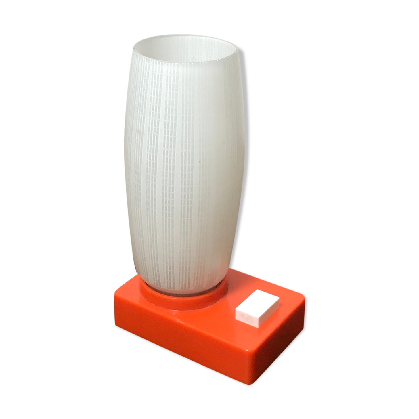 Seventies orange lamp