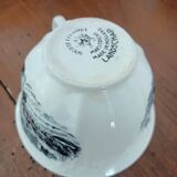 Set of 5 cups with saucers Landscape Maestricht
