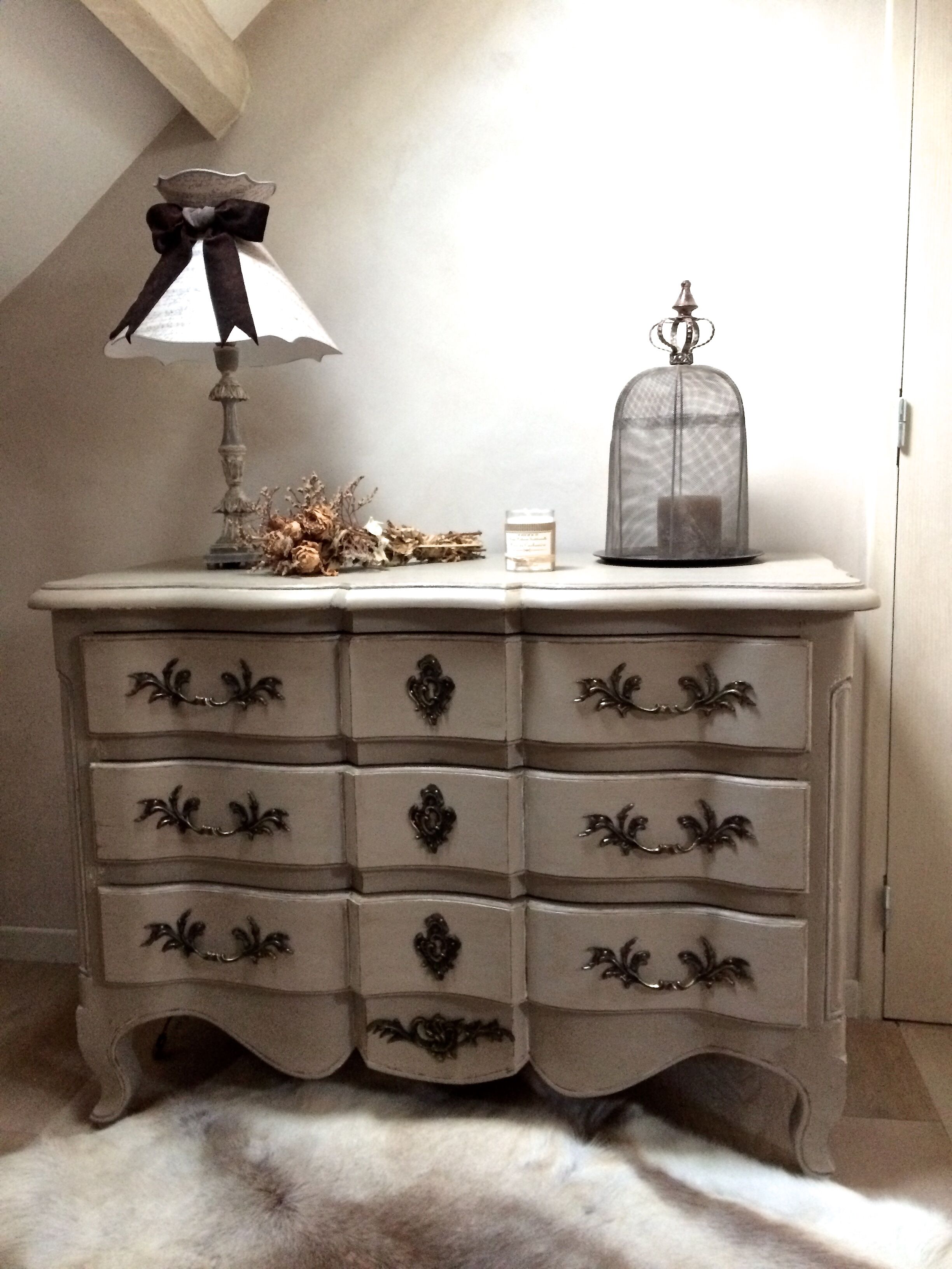 Dresser Louis XV crossbow patina