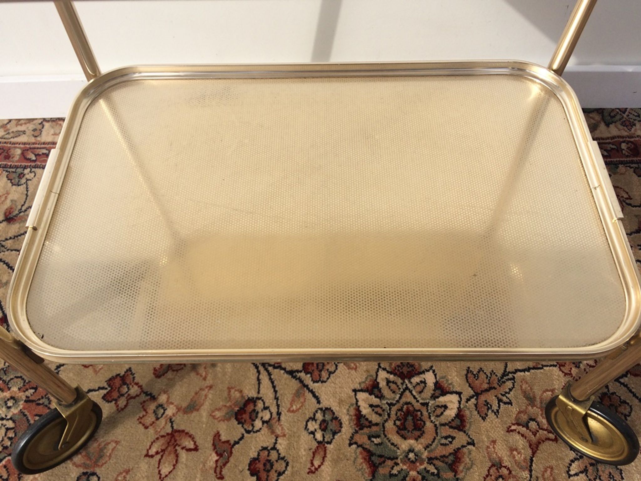 Vintage trolley bar Carefree England 50s