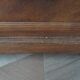 Louis Philippe style chest of drawers with 4 drawers in solid walnut and marble, 1900-1950.