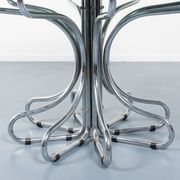 Sculptural Italian design table from the 1970s