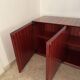 Monumental rosewood sideboard zebrawood lacquered mid-century design 1970