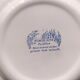 6 Vintage Pyroplan BP Advertising Porcelain Dinner Plates