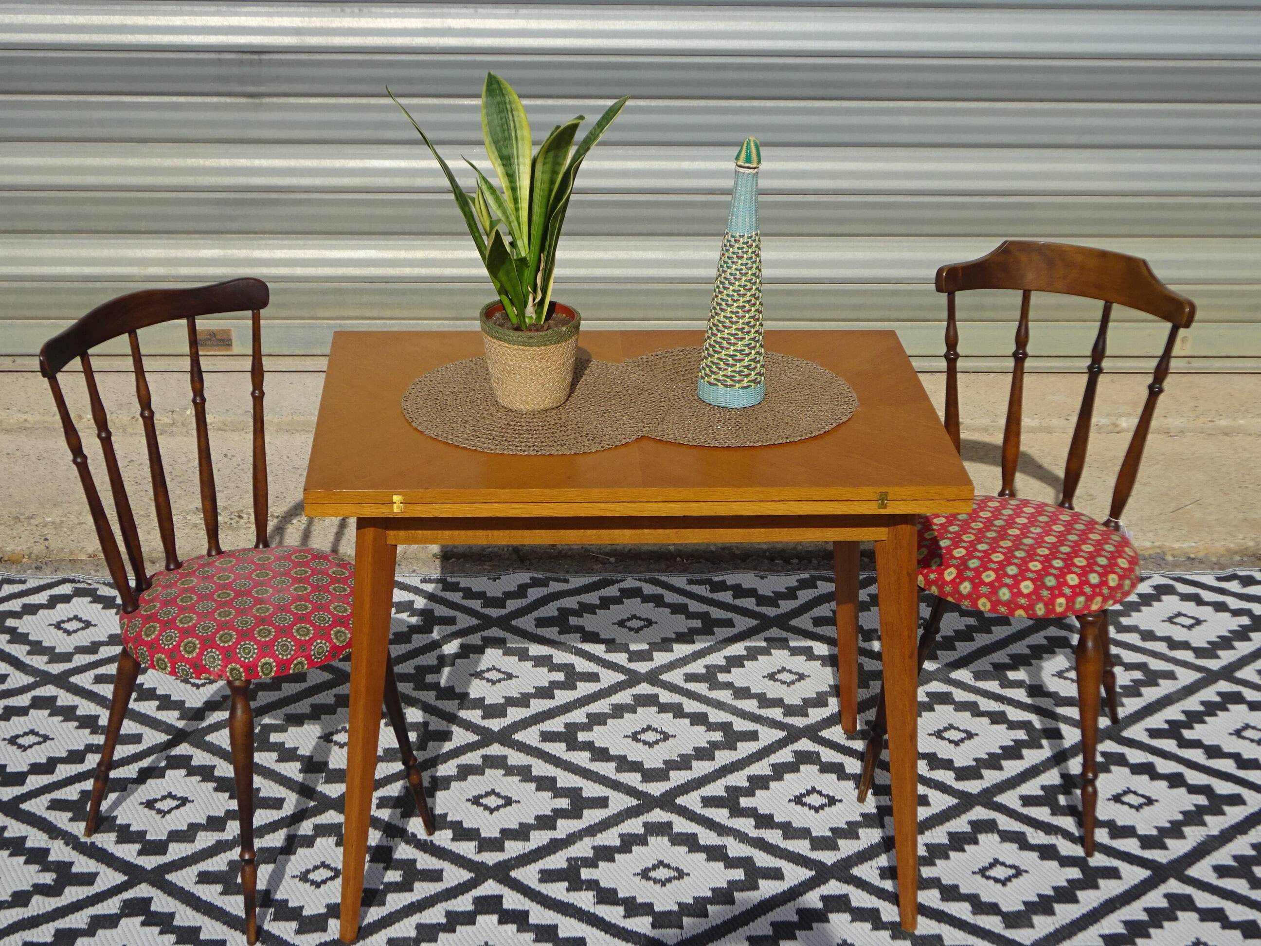 Scandinavian portfolio table model "half-century" by SAM