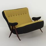 Canapé Modèle 105 Hairpin par Theo Ruth pour Artifort, 1950s