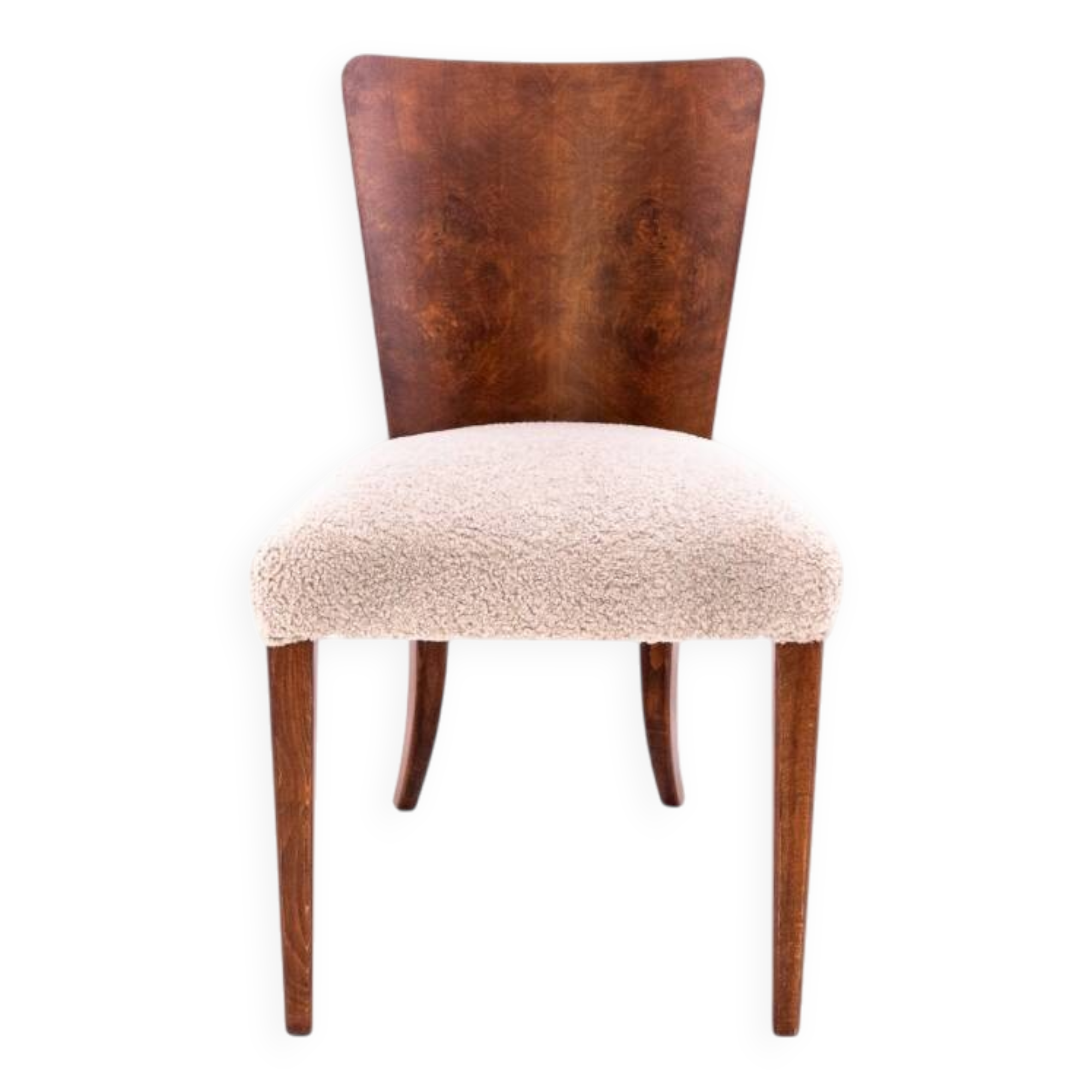 Chaise conçue par J. Halabala des années 1930, Tchécoslovaquie.