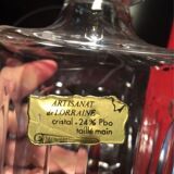 Baccarat crystal whiskey decanter