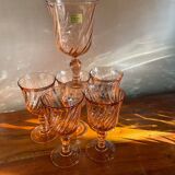 6 Rosaline water glasses