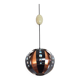Danish copper pendant by Werner Schou for Coronell, 1970s