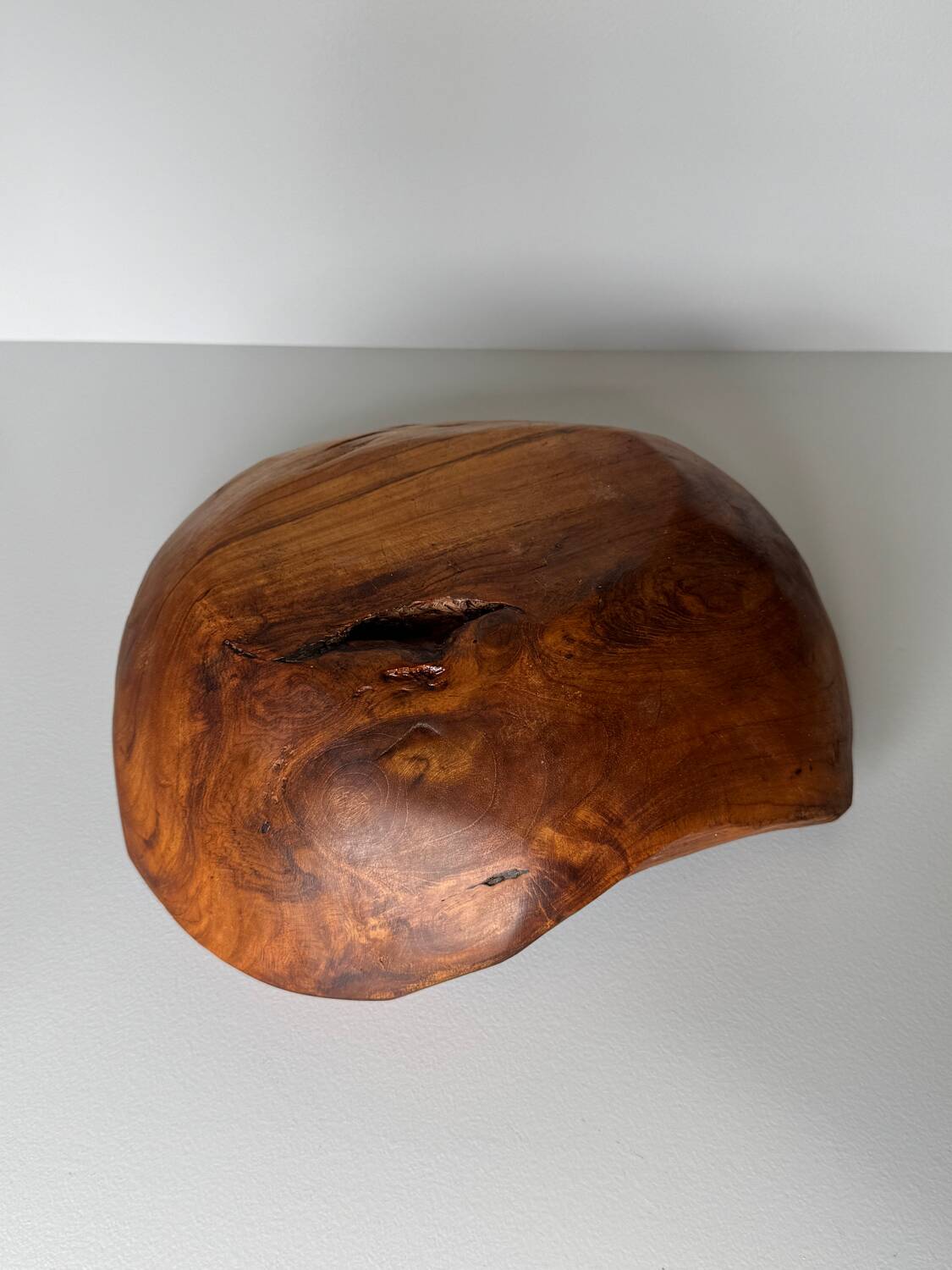 Organic Handcarved Decorative Teak Root Bowl