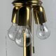MIDCENTURY HOLLYWOOD REGENCY BRASS MUSHROOM TABLE LAMP VIENNA AUSTRIA 1960S