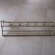 Brass coat rack