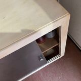 Storage cabinet sliding door