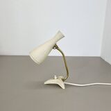 Original Modernist beige Metal Table Light by Cosack, Germany, 1960s