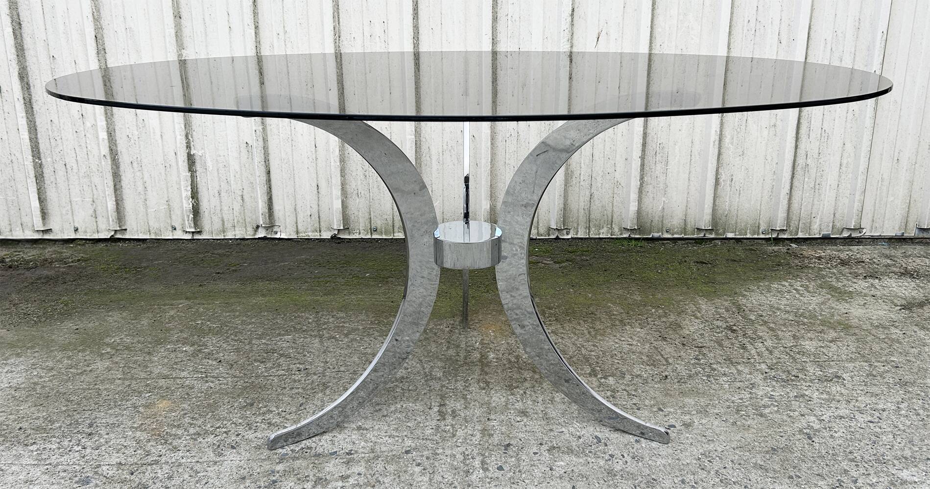 Table design Gastone Rinaldi vintage années 70 produit par Roche Bobois​