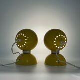 Set of 2 Eyeball Lamp - Reggiani - 60s lamps - space age desk lamp
