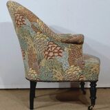 Fauteuil Crapaud, époque Louis-Philippe – 2ème moitié du XIXe