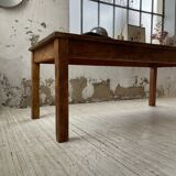 Farmhouse table in elm and pine 2m