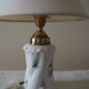 Table lamp in earthenware