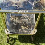 Brass rolling bar trolley around 1960