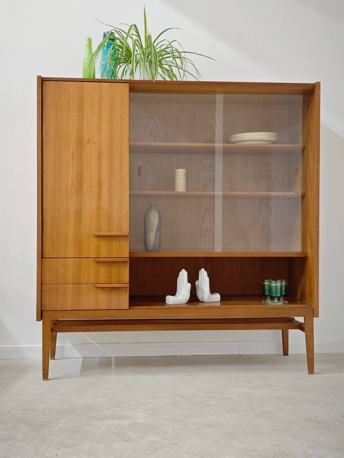 High buffet dresser by Frantisek Mezulanik for Up Zavody 1960